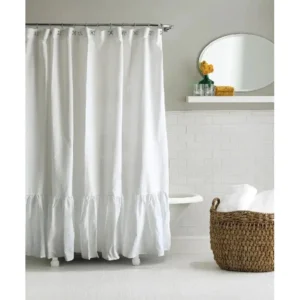 Cortinas de baño Tusor con volado